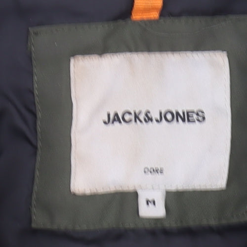 Jack & Jones Men's Green Military Jacket M