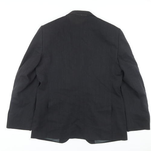 Marks and Spencer Men's Grey Blazer, Size 42, Regular Fit