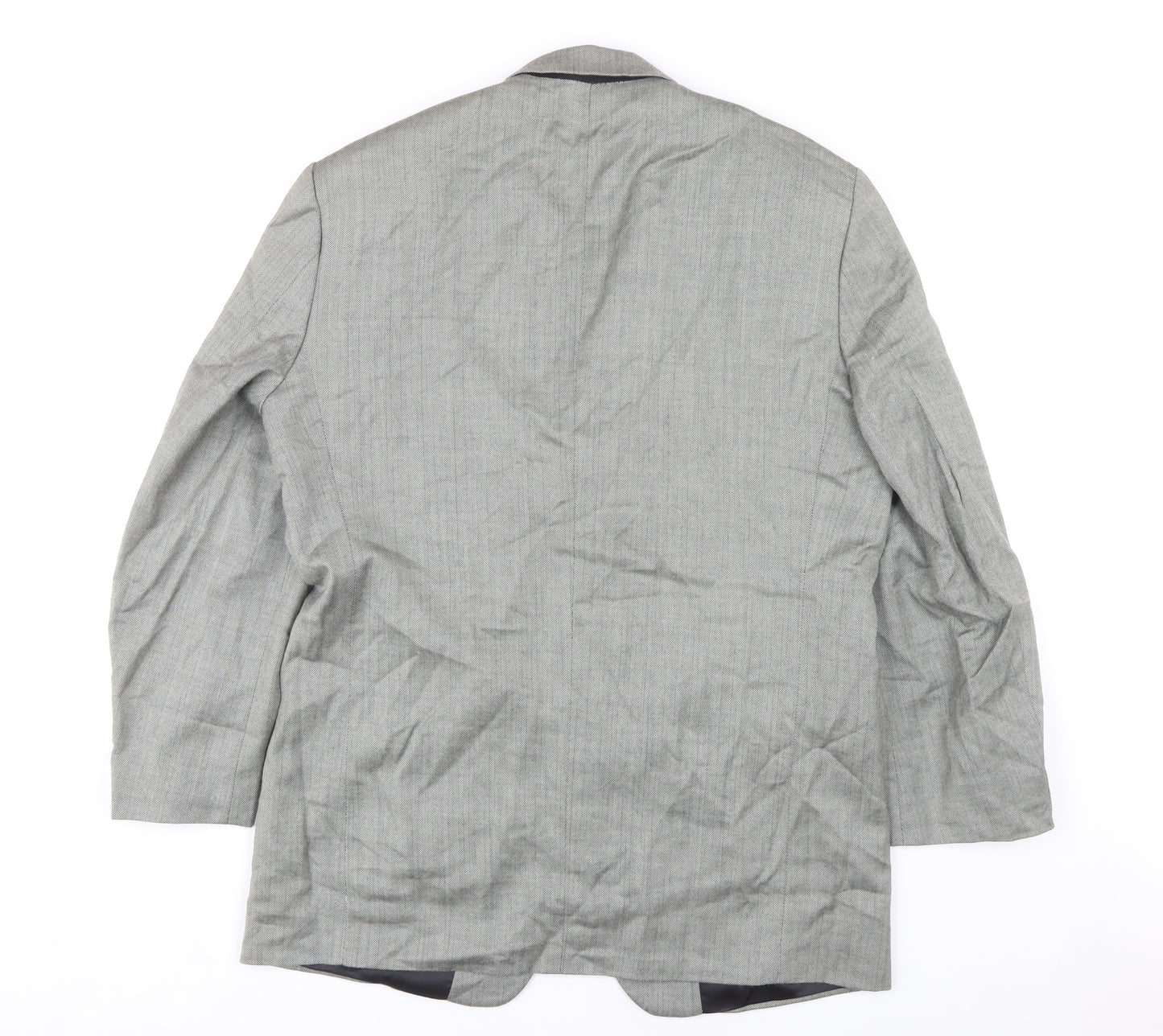 Andrew Fezza Grey Men's 42L Blazer Jacket