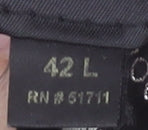 Andrew Fezza Grey Men's 42L Blazer Jacket