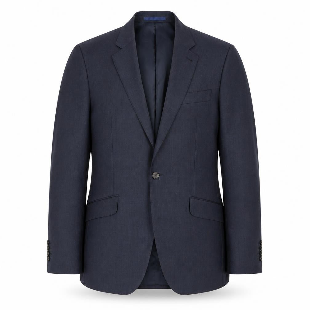 Front view of Next Italia Men's Blue Slim Fit Blazer Size 36S