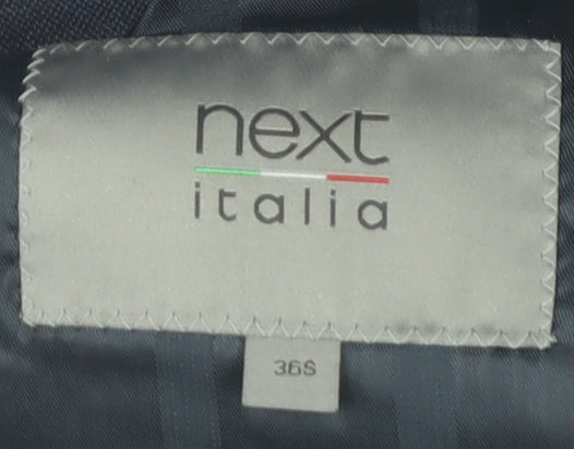 Next Italia Men's Blue Slim Fit Blazer Size 36S