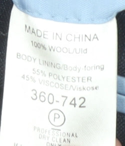 Next Italia Men's Blue Slim Fit Blazer Size 36S