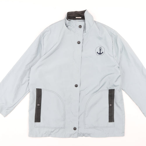 Anne de Lancay Women's Blue Nautical Jacket M