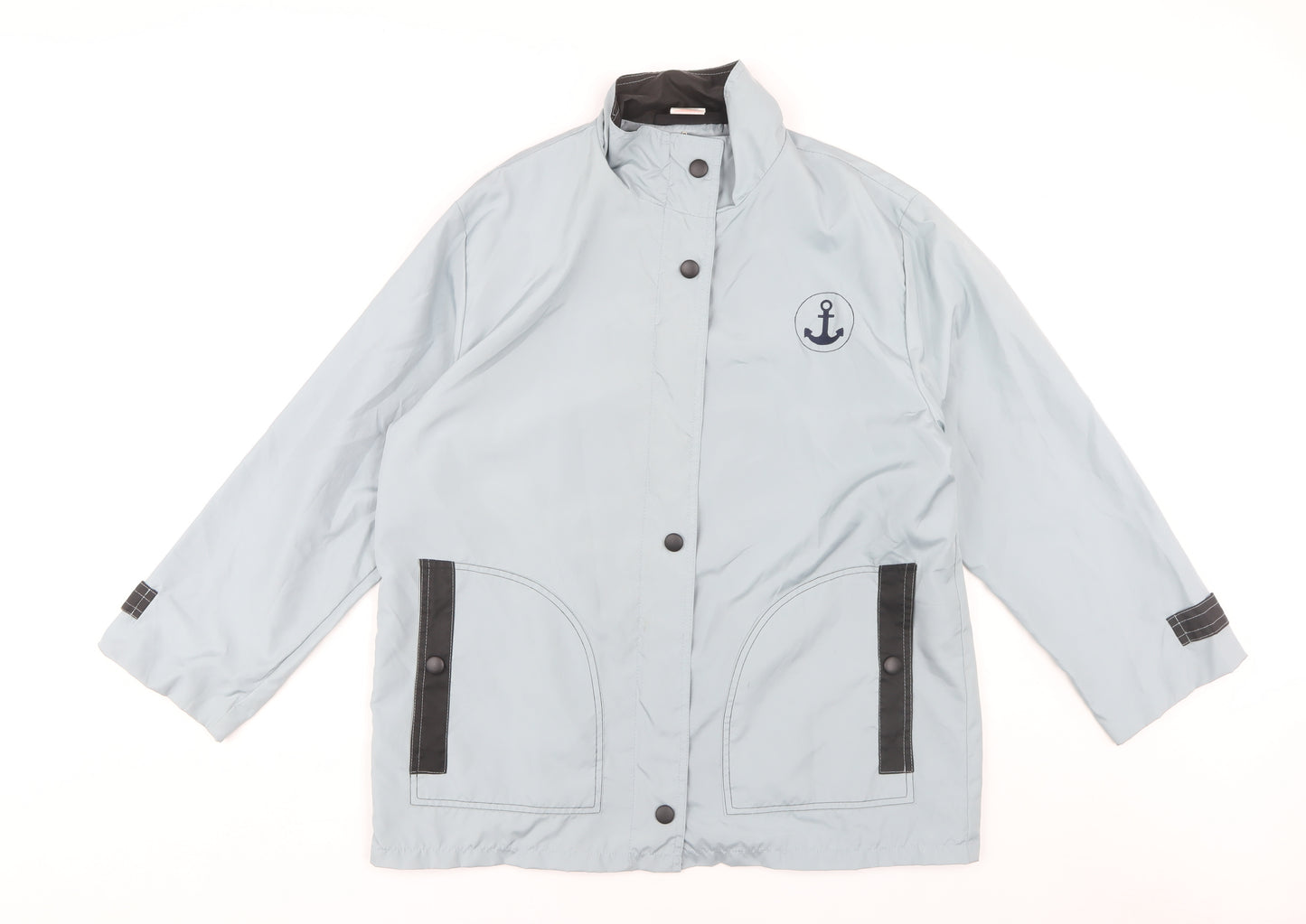 Anne de Lancay Women's Blue Nautical Jacket M