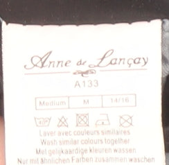 Anne de Lancay Women's Blue Nautical Jacket M