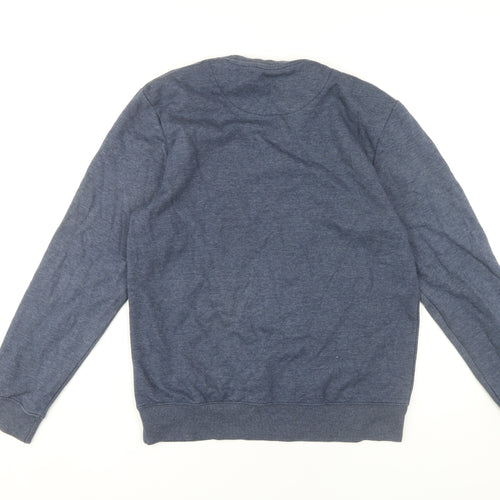 Coca-Cola Unisex Blue Pullover Christmas Sweatshirt S
