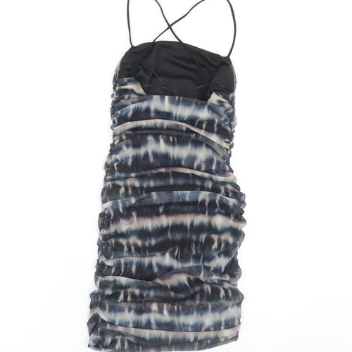 Quiz Women's Multicoloured Bodycon Mini Dress Size 8