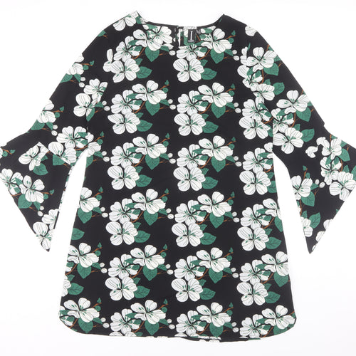 Izabel London Women's Floral Dress Size 16 Multicoloured