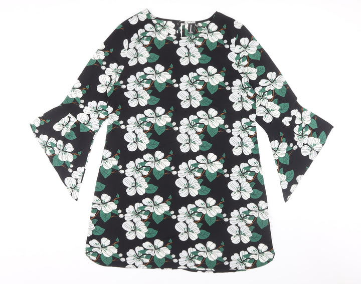 Izabel London Women's Floral Dress Size 16 Multicoloured