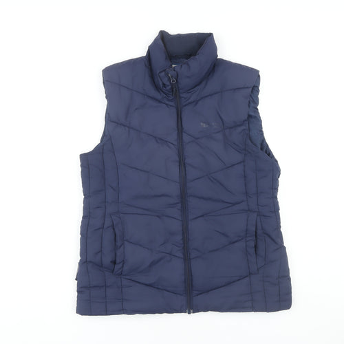 Mountain Warehouse Women's Blue Puffer Waistcoat Size 14