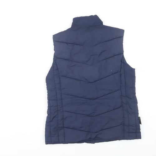 Mountain Warehouse Women's Blue Puffer Waistcoat Size 14