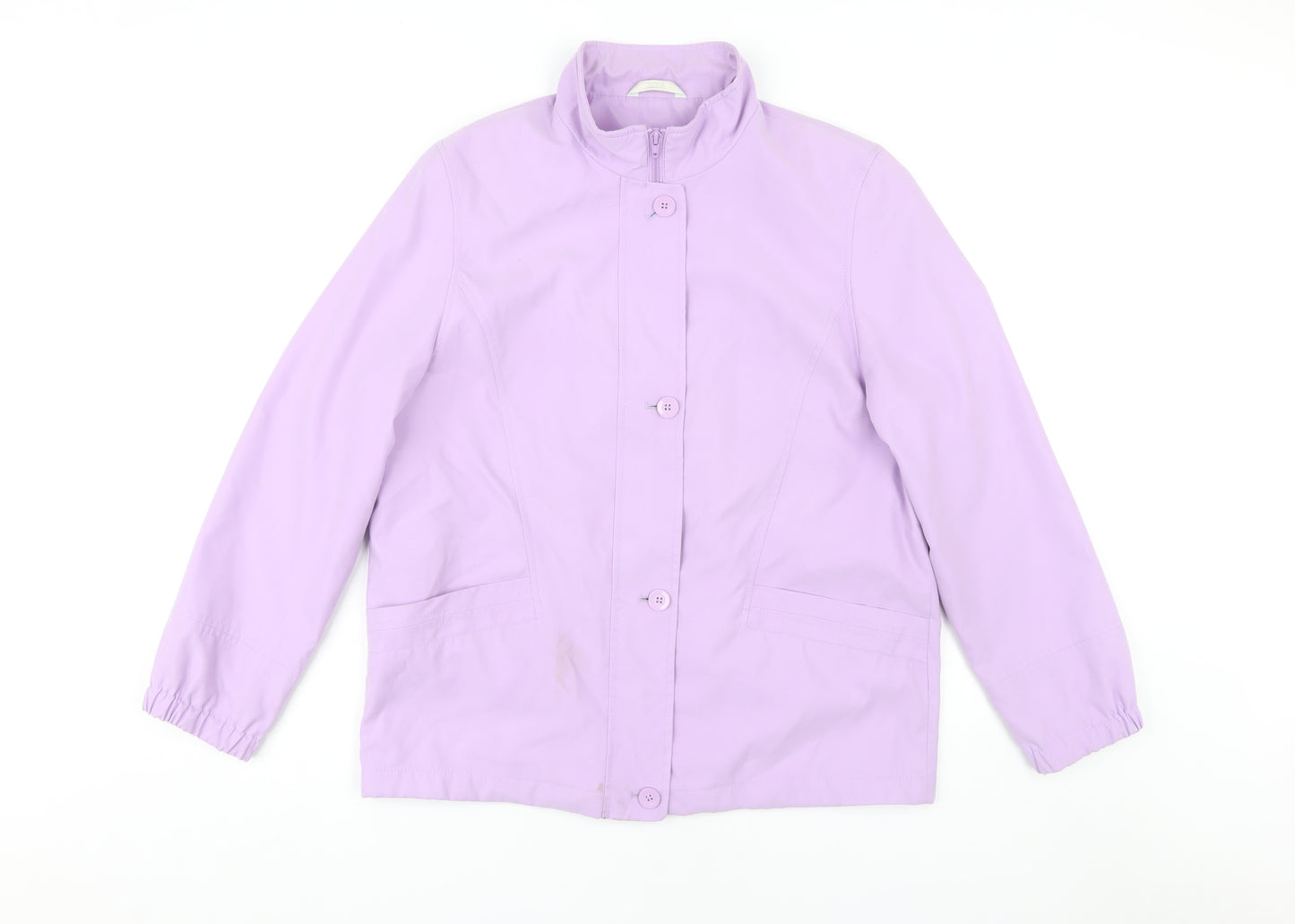 Marks and Spencer Women's Purple Jacket Size 12, Casual Style