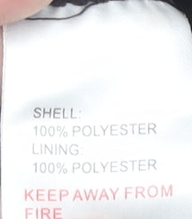 Dunlop Men's Black 1/2 Zip T-Shirt, Size M