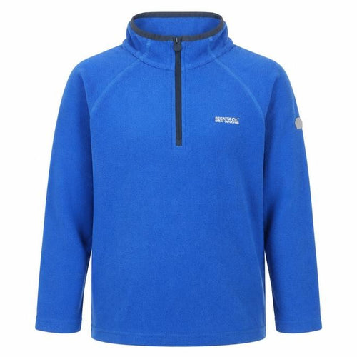 Regatta Boys' Blue Fleece 1/4 Zip Sweatshirt - 13 Years