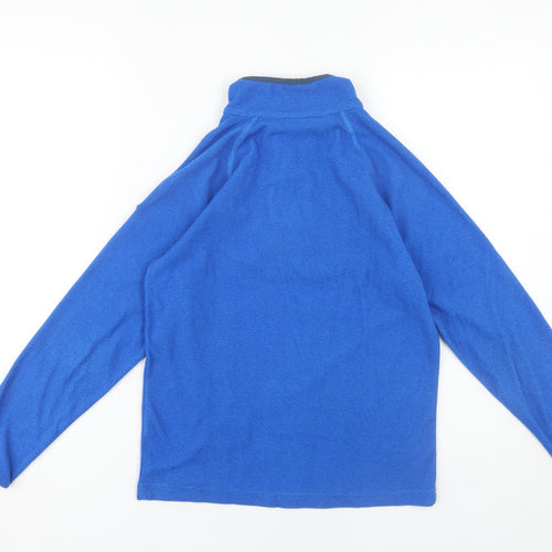 Regatta Boys' Blue Fleece 1/4 Zip Sweatshirt - 13 Years