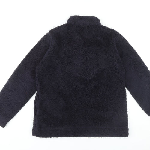EWM Women's Blue Fleece Zip Jacket Size M