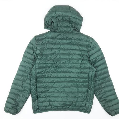 Frederik Anderson Copenhagen Men's Green Puffer Jacket M