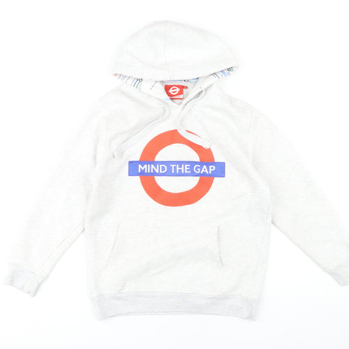 Transport for London Grey Pullover Hoodie M