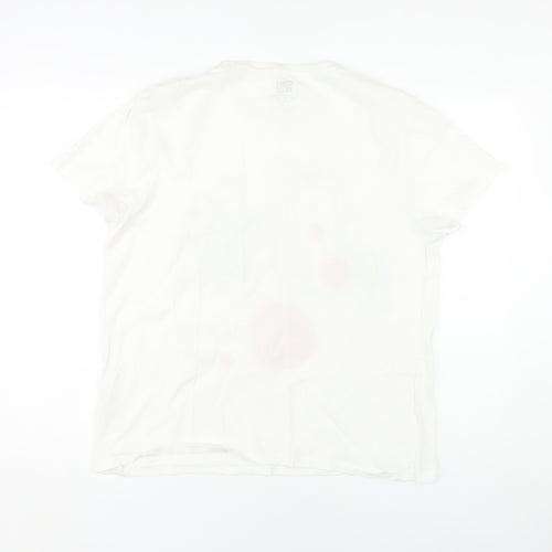 Comic Relief White T-Shirt Unisex M Cartoon