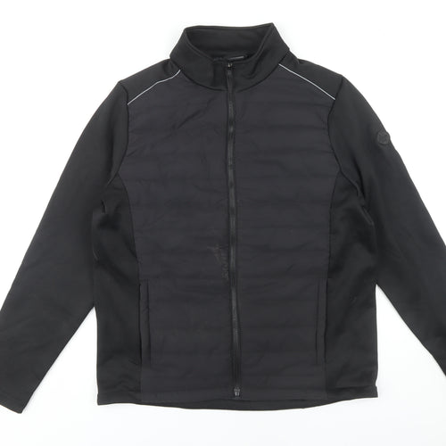 Trespass Men's Black M Basic Jacket, Regular Fit, Casual