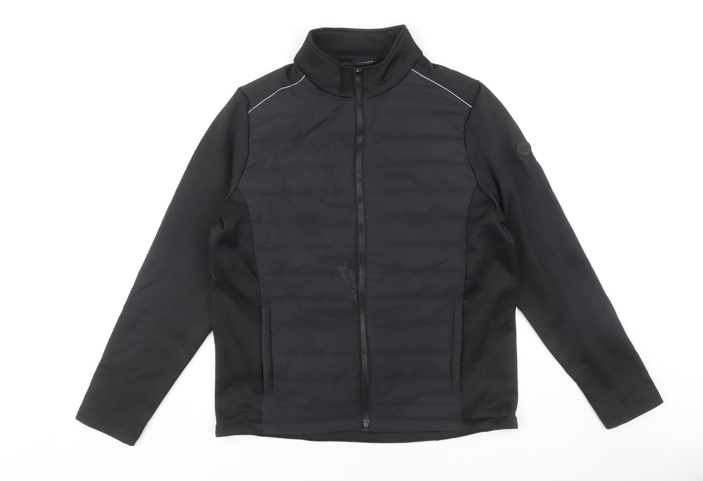 Trespass Men's Black M Basic Jacket, Regular Fit, Casual