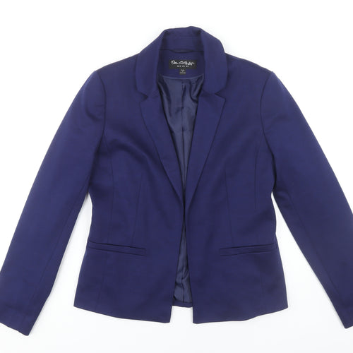 Miss Selfridge Women's Blue Blazer, Size 8, Business Casual