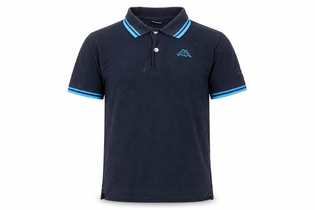 Kappa Boys Polo Shirt Black 11-12 Years Short Sleeve