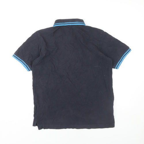 Kappa Boys Polo Shirt Black 11-12 Years Short Sleeve