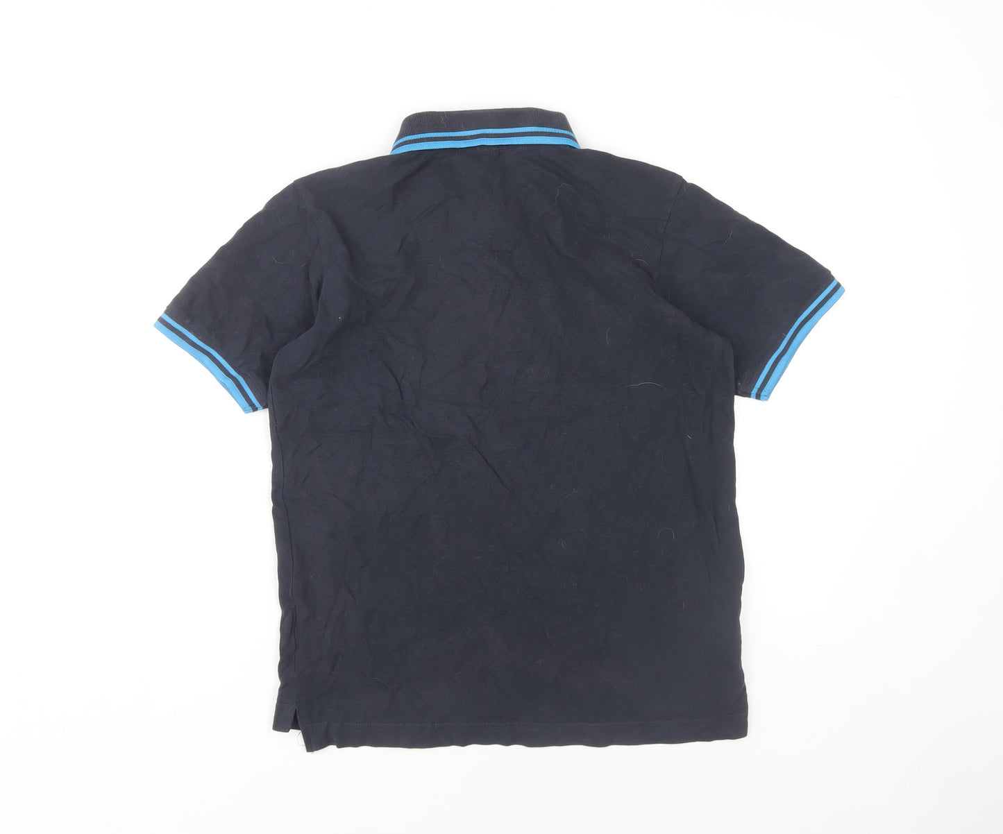 Kappa Boys Polo Shirt Black 11-12 Years Short Sleeve