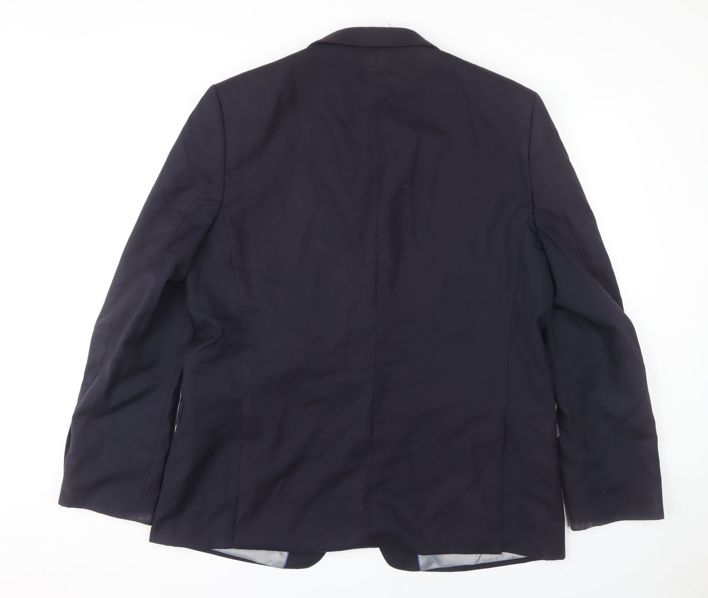 Performance Suit Men's Blue Blazer Size 46 Two-Button