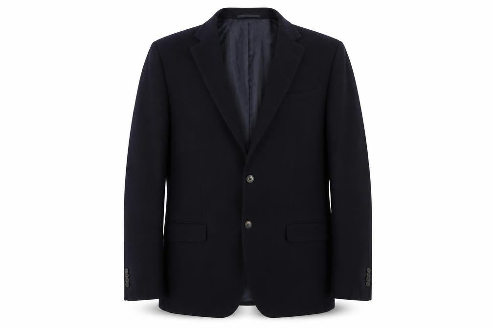 Front view of Jasper Conran Men's Black Blazer, size 48, Formal Wear
