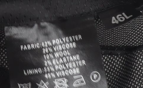 Skopes Men's Grey Blazer 46L Regular Fit Business