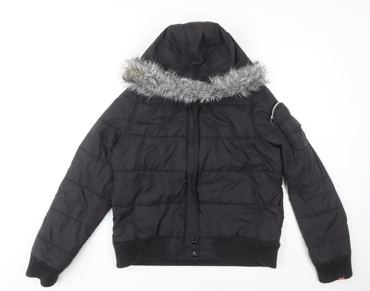 McKenzie Women's Black Puffer Jacket Size 14