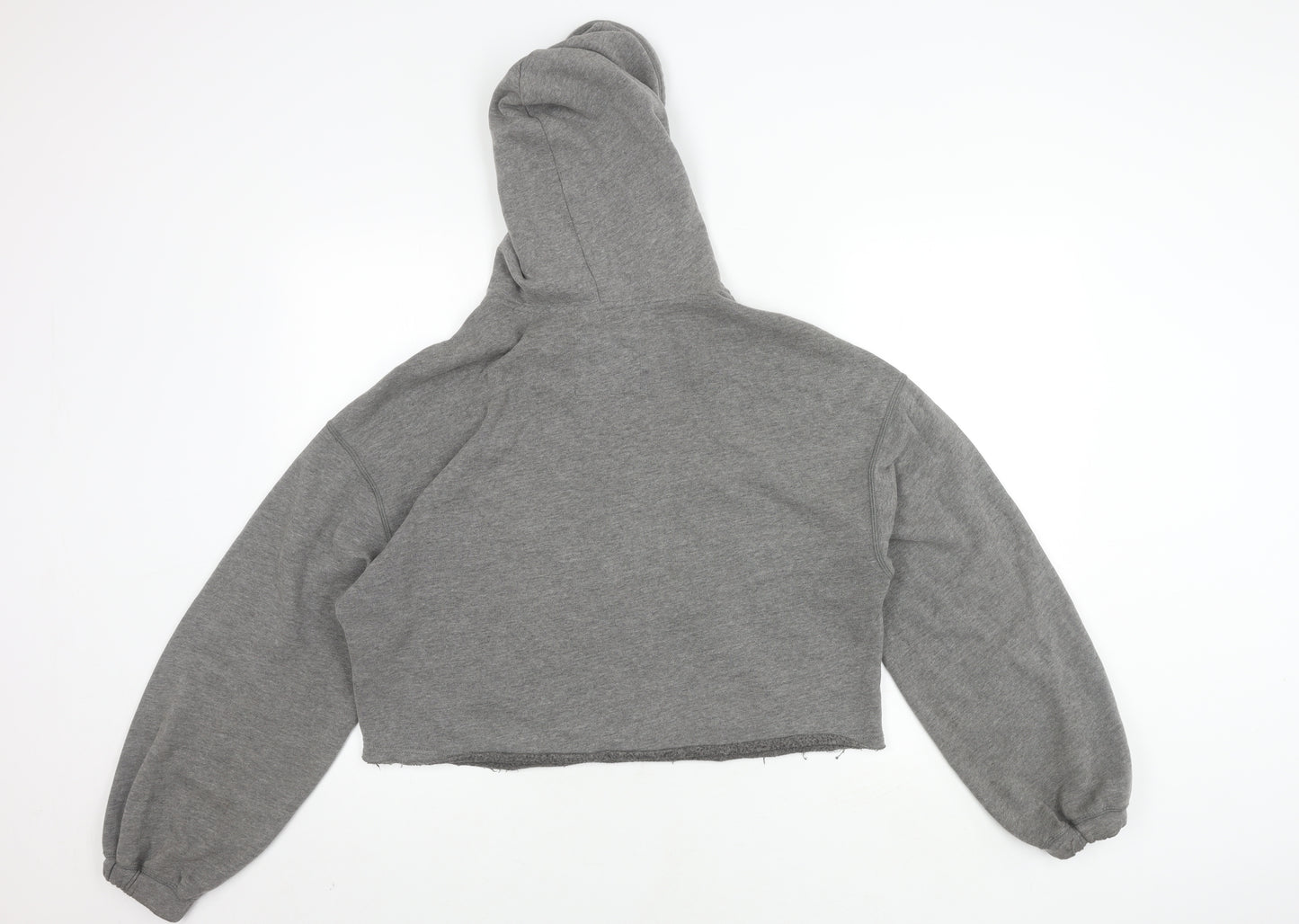 Hollister Women's Grey Cropped Jacket S