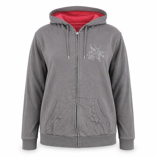 Debenhams Women's Grey Hooded Jacket Size 18
