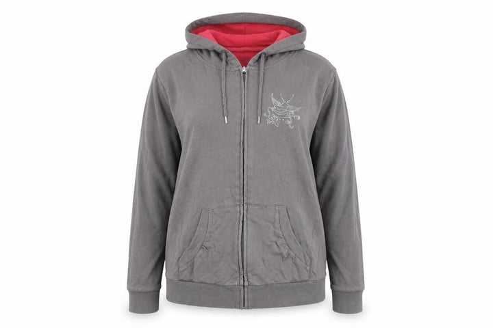 Debenhams Women's Grey Hooded Jacket Size 18