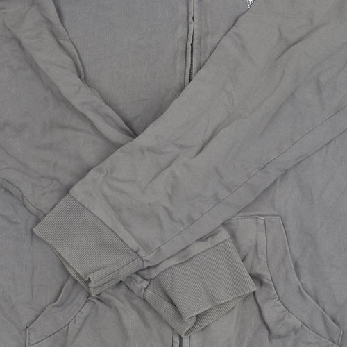 Debenhams Women's Grey Hooded Jacket Size 18