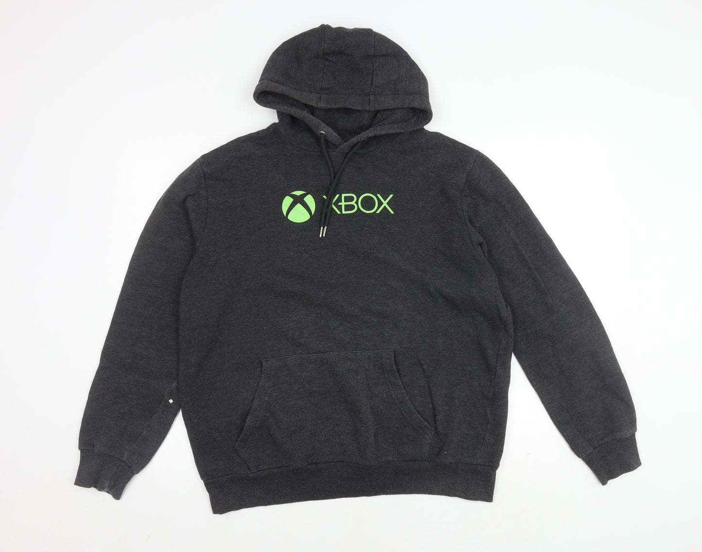 Primark Xbox Men's Grey Hoodie L with Logo