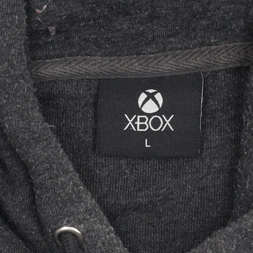Primark Xbox Men's Grey Hoodie L with Logo