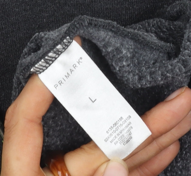 Primark Xbox Men's Grey Hoodie L with Logo