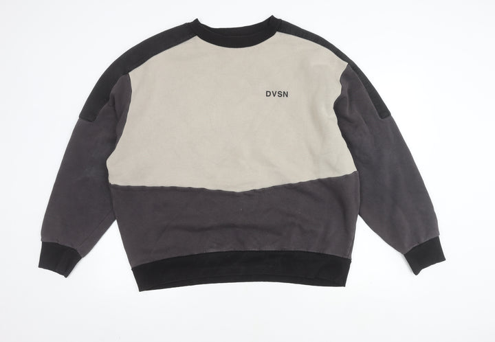 River Island Men's XL Multicoloured Pullover Sweatshirt