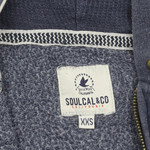 SoulCal & Co Women's Blue XXS Hoodie Jacket