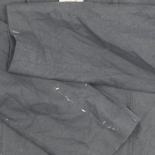 Marks and Spencer Men's Blue Linen Blazer 44S