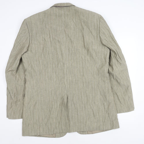 Lakeland Men's Beige 44L Blazer Jacket, Spring Classic
