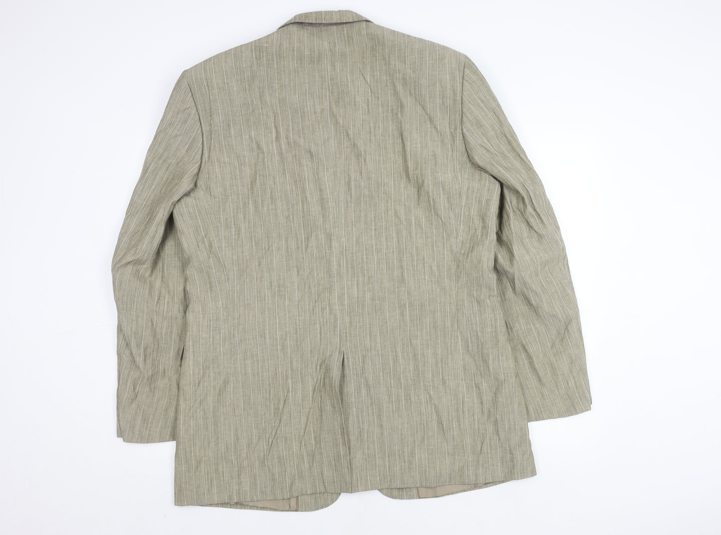 Lakeland Men's Beige 44L Blazer Jacket, Spring Classic