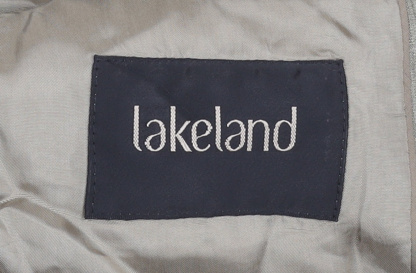 Lakeland Men's Beige 44L Blazer Jacket, Spring Classic