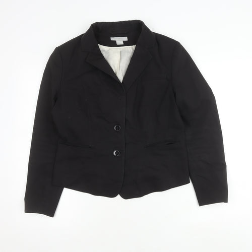 H&M Women’s Black Regular Fit Blazer Size 14
