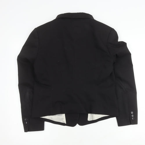 H&M Women’s Black Regular Fit Blazer Size 14