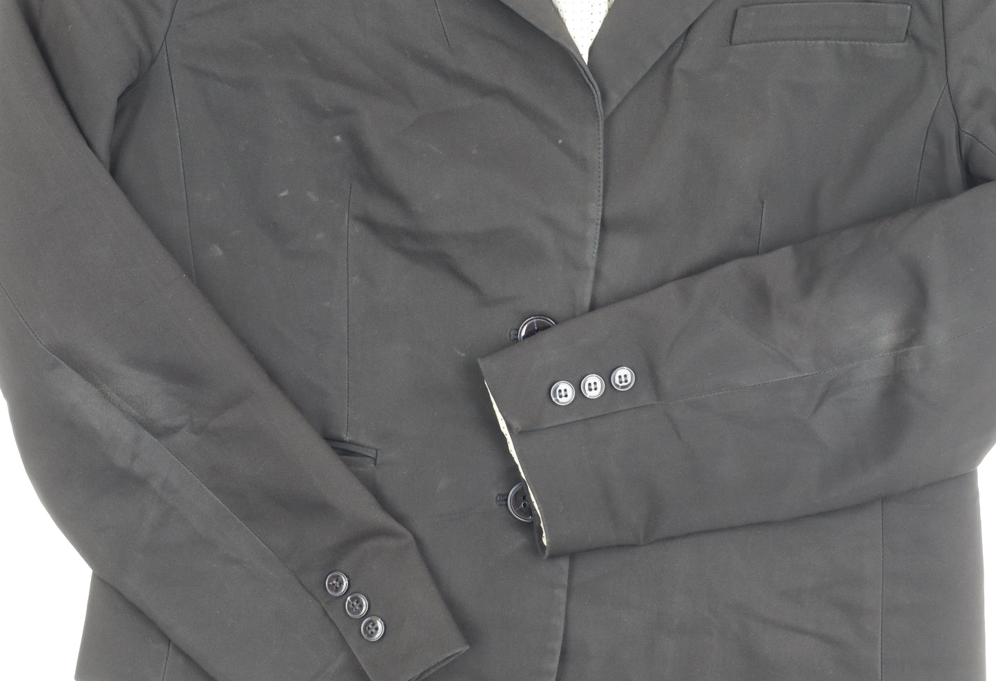 H&M Women’s Black Regular Fit Blazer Size 14